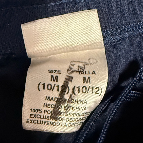 Adidas Dark Blue Athletic Shorts - Picture 2 of 2